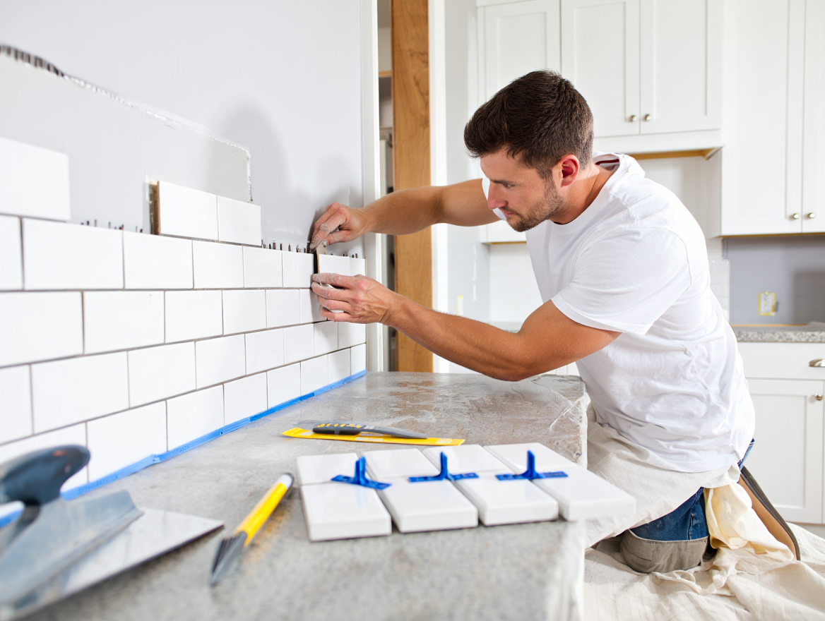 Backsplash Tile Work